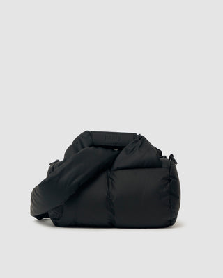 Rains Nyssa Puffer Duffel Crossbody Mini Black