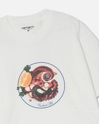 Carhartt WIP S/S Octopus T-Shirt White