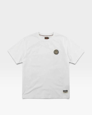 Evisu Ht Wave & Whale Daicock Printed Ss Tee White
