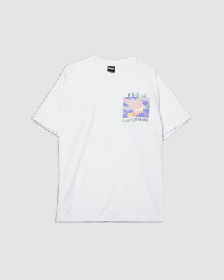 Obey Dove Of Peace Boxy Tee White