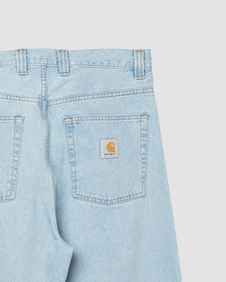 Carhartt WIP Brandon Pant Blue Heavy Stone Bleached