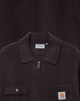 Carhartt WIP Chore Knit Jacket Palisander
