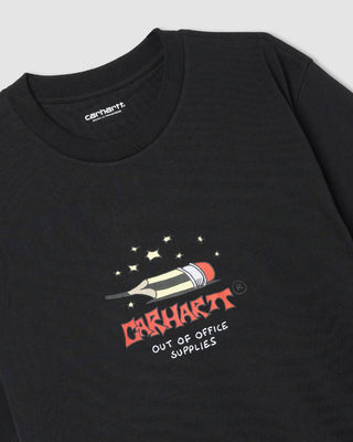 Carhartt WIP S/S Work Life Romance T-Shirt Black