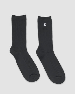 Carhartt WIP Madison Pack Socks Black/White + Black/White