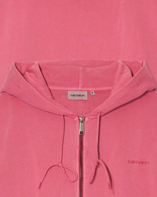 Carhartt WIP Hooded Benton Sweat Jacket Primrose