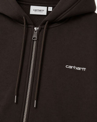 Carhartt WIP Hooded Ebbert Jacket Tobacco/White