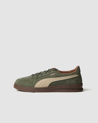 Puma Indoor R-Suede Dark Olive/Haute Coffee