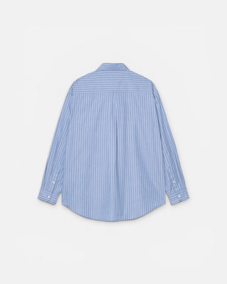Carhartt WIP L/S Keene Shirt Keene Stripe Curacao