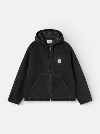 Carhartt WIP Cleveland Jacket Black Stone Washed