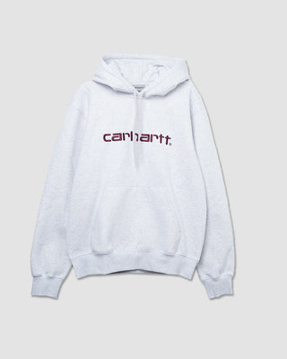 Carhartt WIP Hooded Carhartt Sweatshirt Sweat Ash Heather / Rondo