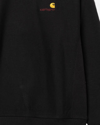 Carhartt WIP American Script Sweatshirt Black