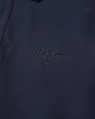 Barbour Hylton Iinterlock Polo Shirt Navy