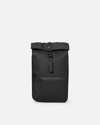Rains Rolltop Rucksack Black