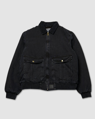 Carhartt WIP Stanton Jacket Black/Black stone dyed