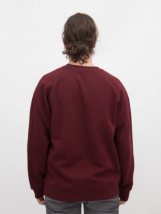 Carhartt WIP Chase Sweatshirt Bordeaux/Gold