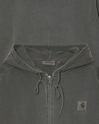 Carhartt WIP Hooded Nelson Jacket Black Garment Dyed