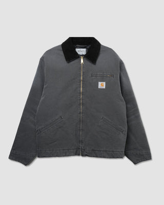 Carhartt WIP OG Detroit Jacket Graphite / Black stone canvas