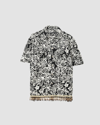Andersson Bell Flower Jacquard Shirts Black