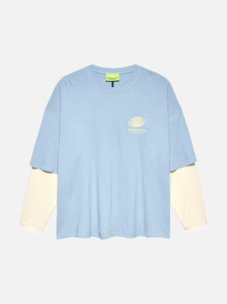 New Amsterdam Surf Association Corporate Logo Longsleeve Baby Blue