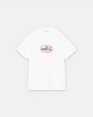 Carhartt WIP S/S Harlequin BBQ T-Shirt White
