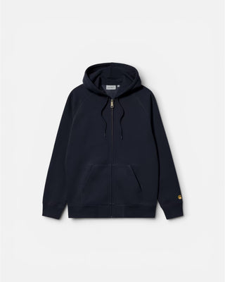 Carhartt WIP Hooded Chase Jacket Dark Navy/Gold