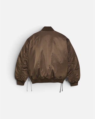 New Amsterdam Surf Association Reversible Bomber Jacket Brown/Sea