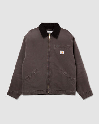 Carhartt WIP OG Detroit Jacket Tobacco/Black Stone Canvas