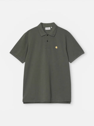 Carhartt WIP S/S Chase Pique Polo Leaf/Gold