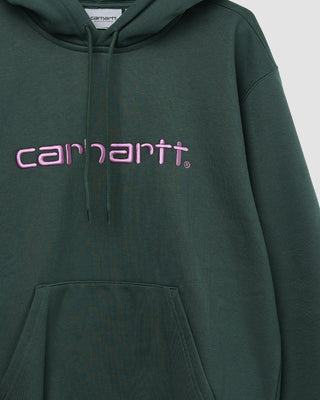 Carhartt WIP Hooded Carhartt Sweatshirt Sweat  Sycamore Tree / Phlox