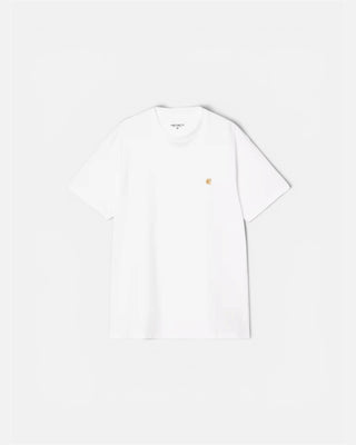 Carhartt WIP Chase T-Shirt White/Gold