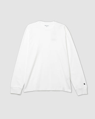 Carhartt WIP L/S Base T-shirt White/Black