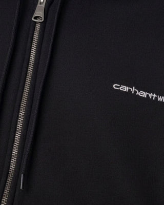 Carhartt WIP Hooded Ebbert Jacket Black/White