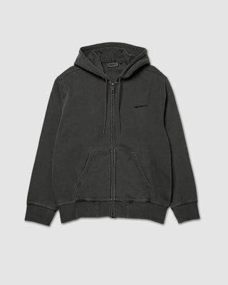 Carhartt WIP Hooded Duster Script Jacket Black