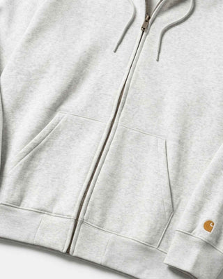 Carhartt WIP Hooded Chase Jacket Ash Heather/Gold