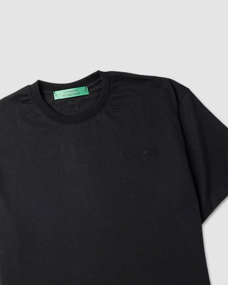 Garment Workshop Embroidered Tee Chaos Black