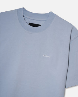 Barbour Dalton Logo OS T-Shirt Niagara Mist