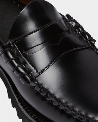 G.H. Bass Est.1876 Weejun 90 Larson Penny II Black Leather