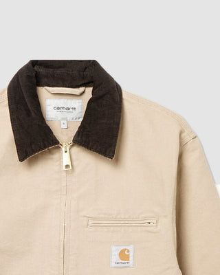 Carhartt WIP Detroit Jacket (Summer) Dusty Hamilton Brown/Tobacco Rinsed