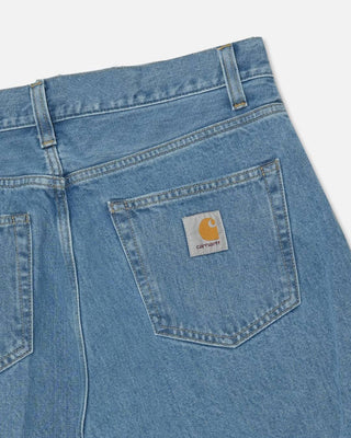 Carhartt WIP Langdon Short Blue Stone Bleached