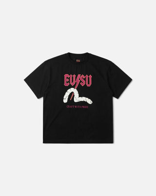 Evisu Ej Thunder Seagull Tee Black