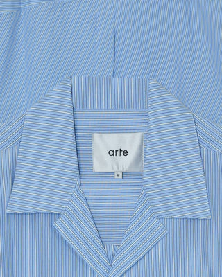Arte Antwerp Fold Pocket Shirt Striped