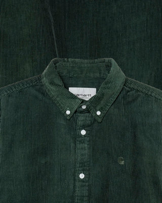 Carhartt WIP L/S Madison Cord Shirt Sycamore Tree/Sycamore Tree