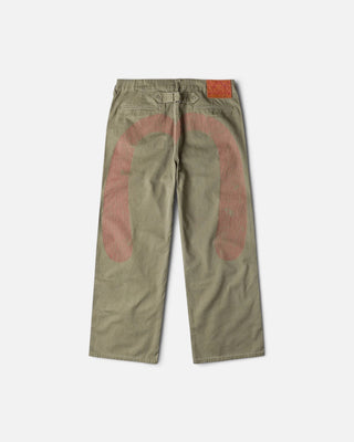 Evisu Daikoku Work Pants Army Green