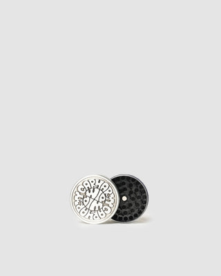 Carhartt WIP Jazzy Grinder Zinc Alloy Silver