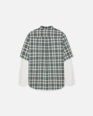 New Amsterdam Surf Association Double Layer Shirt Green/White