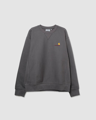 Carhartt WIP American Script Sweatshirt Porphyry