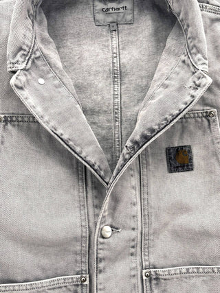 Carhartt WIP OG Double Front Jacket Black Chalk Wash-1i-sx-4