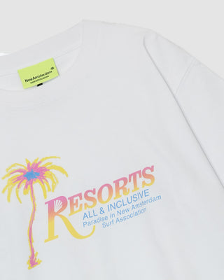 New Amsterdam Surf Association Resorts Tee White
