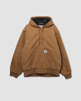 Carhartt WIP OG Active Jacket Hamilton Brown stone canvas