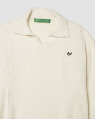 Garment Workshop Knitted Polo Heavy Cream